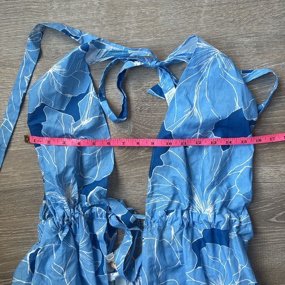 NEW MILLY Cabana Dominique Waterlily Maxi Dress/Cover Up M/L - Picture 8 of 12